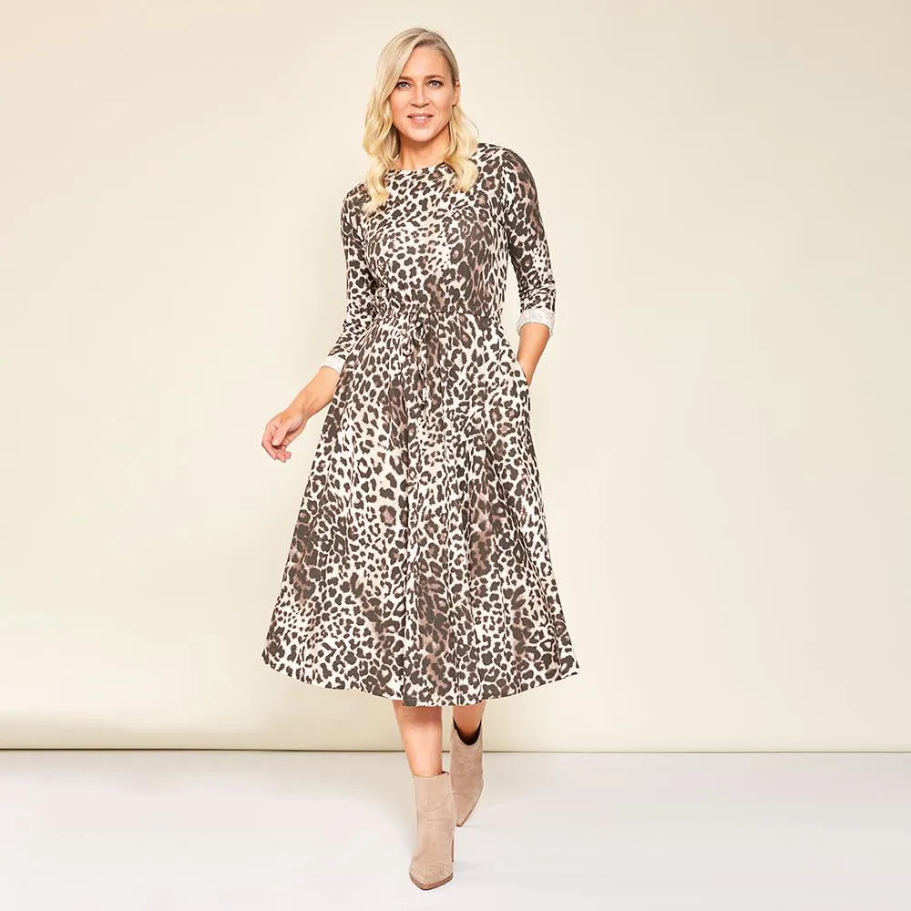 Lyla Dress (Leopard)
